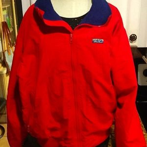 Eddie Bauer lined windbreaker jacket